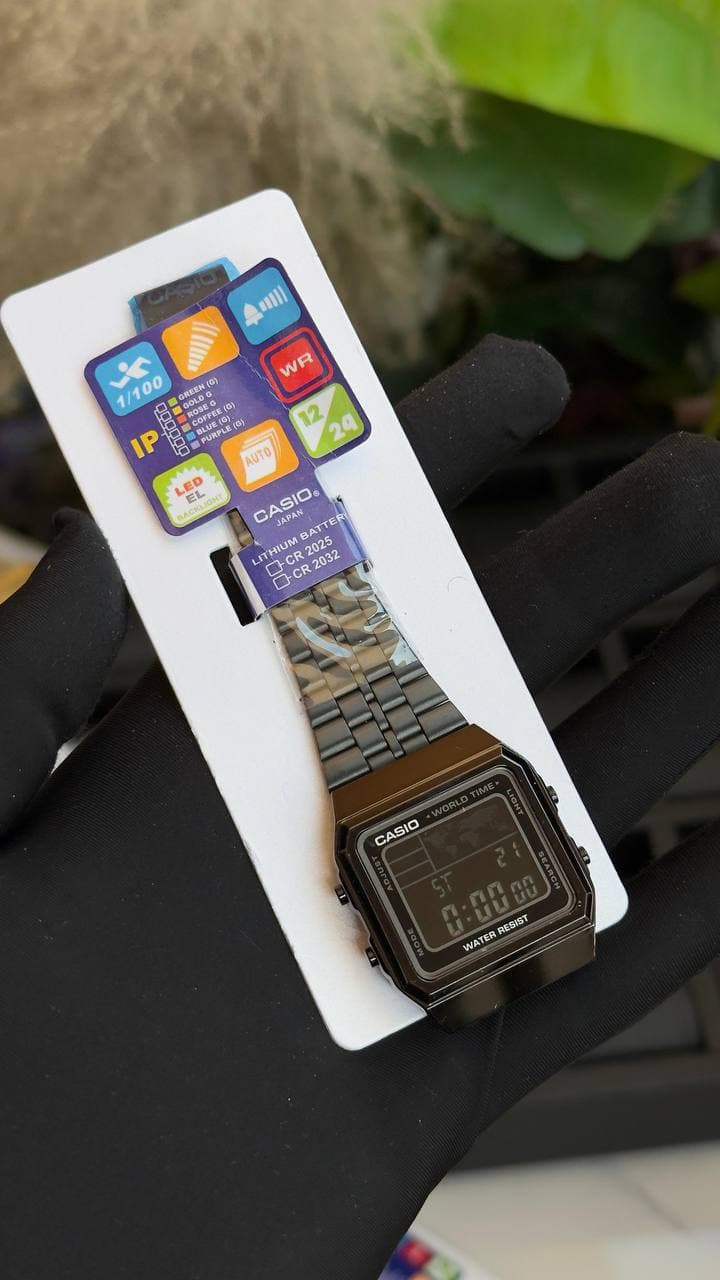 Casio Worldtime Watch (Stainless Steel)