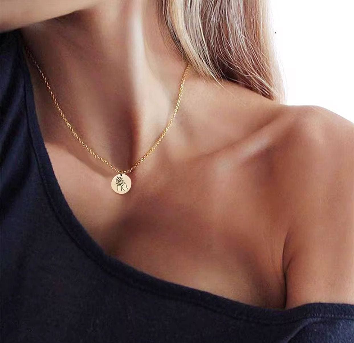 Engravable Ladies Necklace thumbnail 2