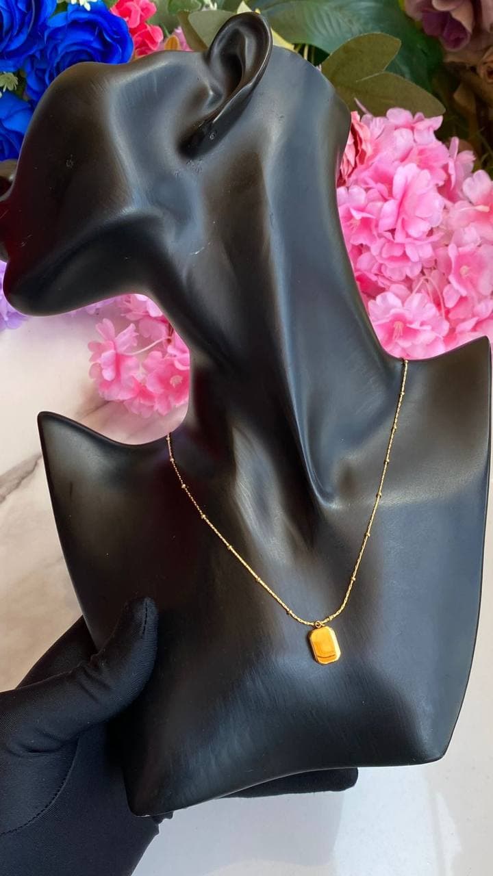 ENGRAVABLE STAINLESS STEEL NECKLACES