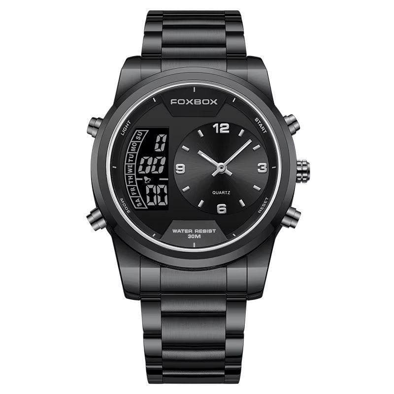 Foxbox Dual Time Gents Watch FB0058E