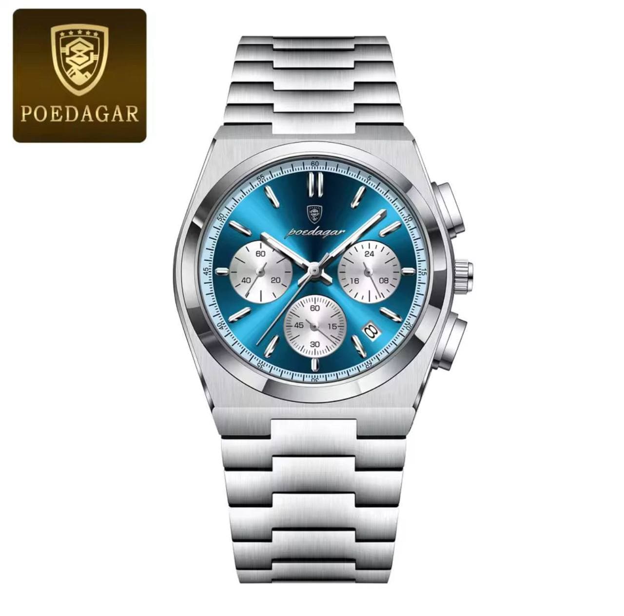 Poedagar Chronograph Gents Watch thumbnail 2