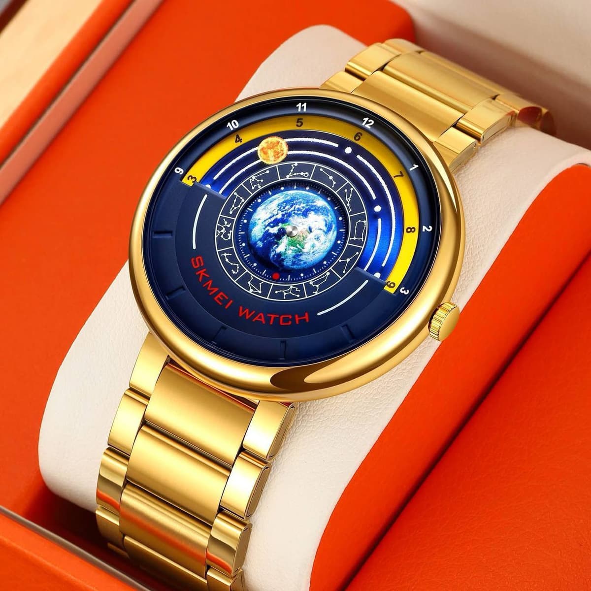 Skmei 2361 Earth Time Watch