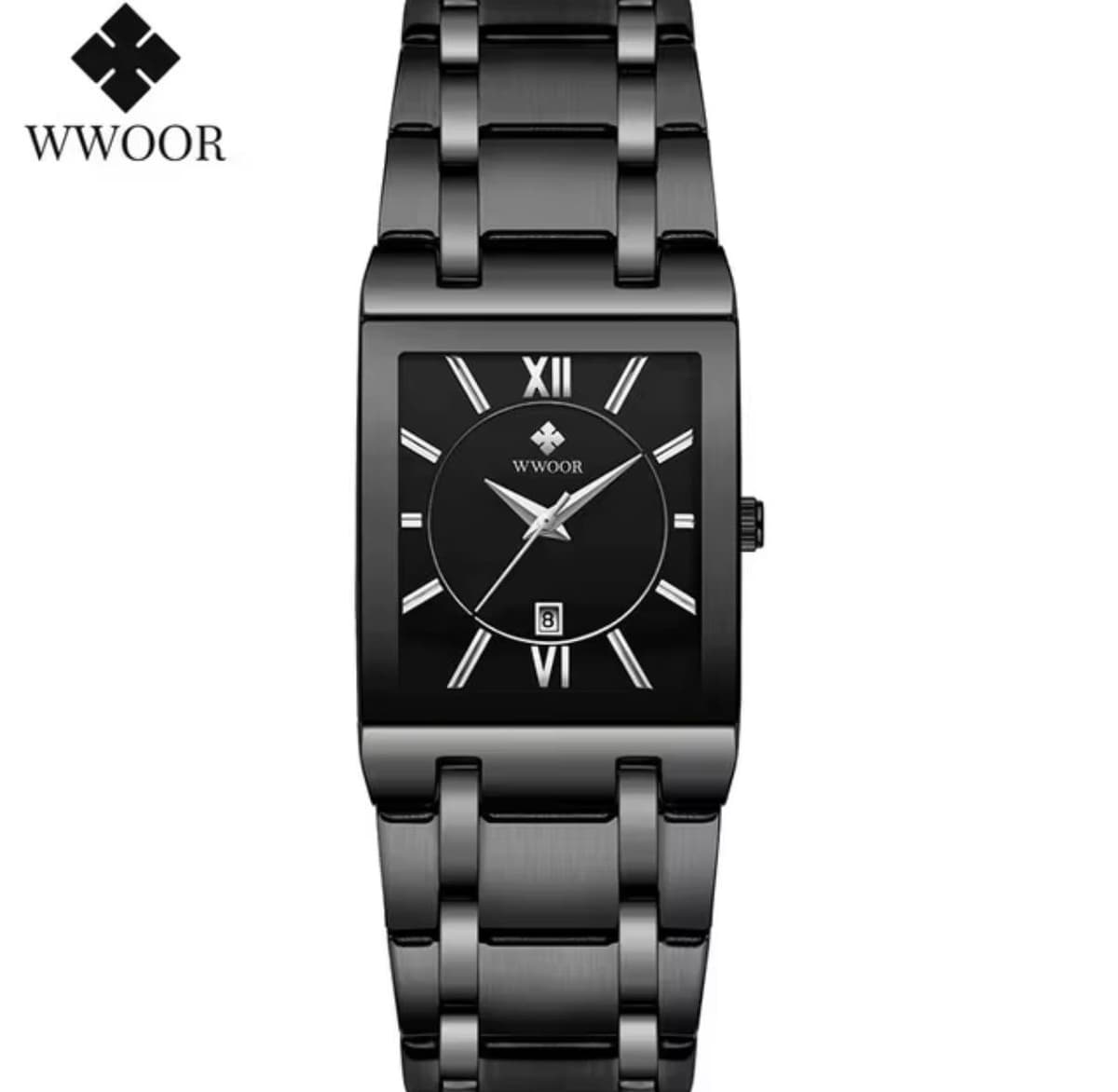 WWOOR SQUARE MEN WATCH #8858