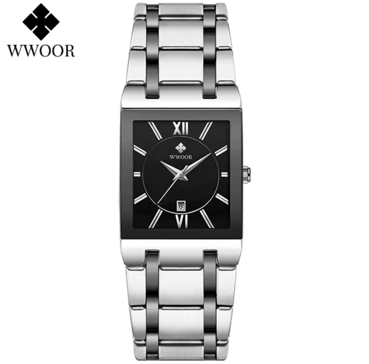WWOOR SQUARE MEN WATCH #8858 thumbnail 4